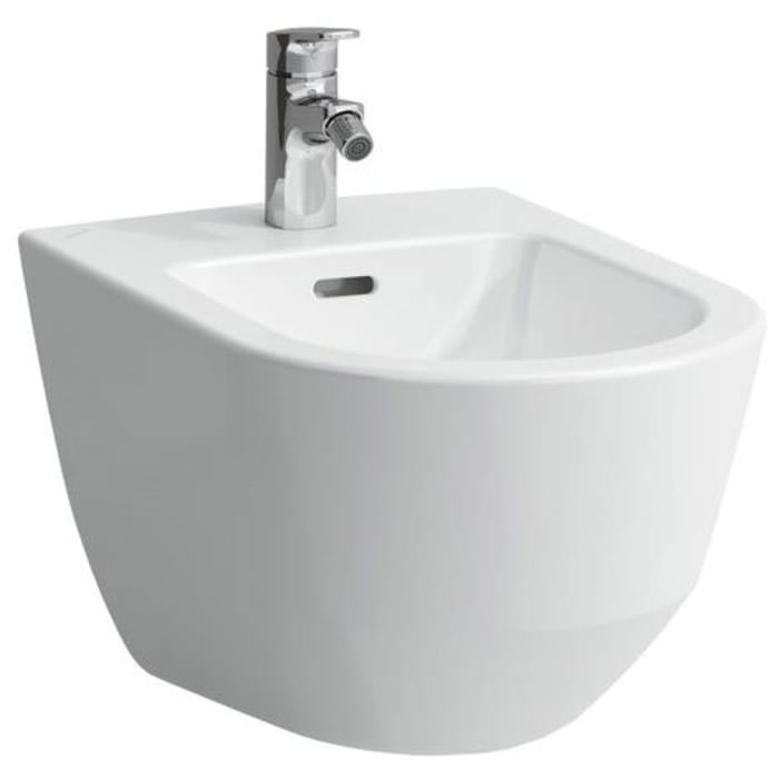 LAUFEN PRO Wandbidet, für Eckventile innenliegend