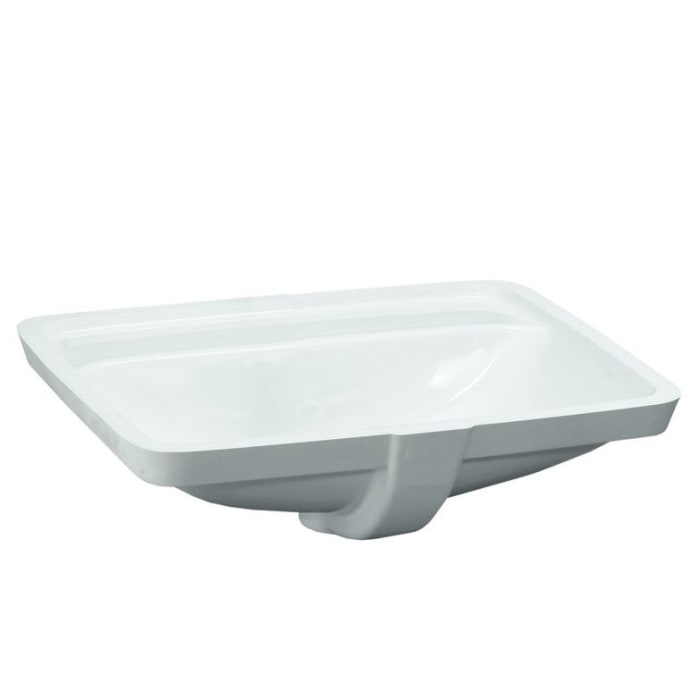 LAUFEN PRO S Einbauwaschtisch von unten 52,5 cm, ohne Hahnloch mit Überlauf