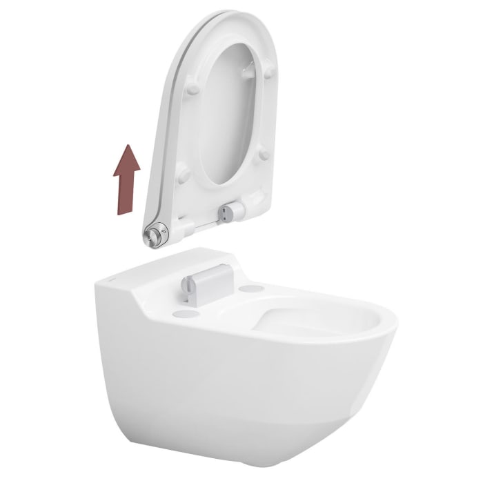 LAUFEN Cleanet Riva Dusch-WC Tiefspüler spülrandlos