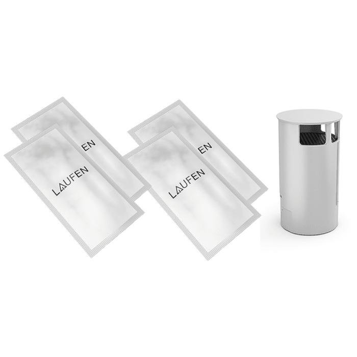 LAUFEN Riva Geruchsfilter- und Entkalkungsmittelset