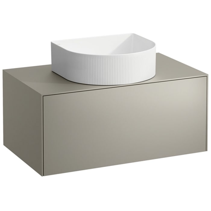 LAUFEN Sonar Schubladenelement 78 x 45 x 34 cm mit 1 Schublade, WT mittig, ohne Armatur-Ausschnitt