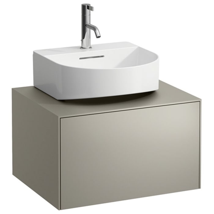 LAUFEN Sonar Schubladenelement 58 x 45 x 34 cm mit 1 Schublade, WT mittig