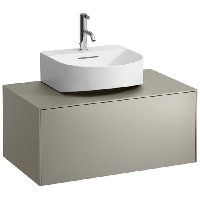 LAUFEN Sonar Schubladenelement 78 x 45 x 34 cm mit 1 Schublade, WT mittig