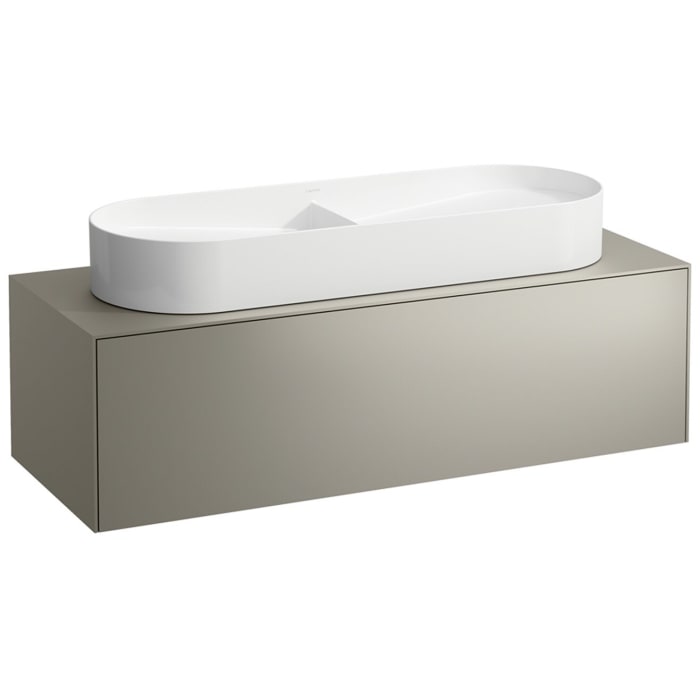 LAUFEN Sonar Schubladenelement 118 x 45 x 34 cm mit 1 Schublade, WT mittig