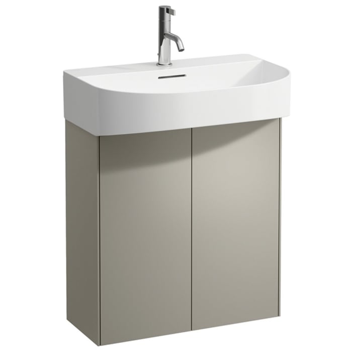 LAUFEN Sonar Waschtischunterbau 58 x 24 x 60 cm mit 2 Türen