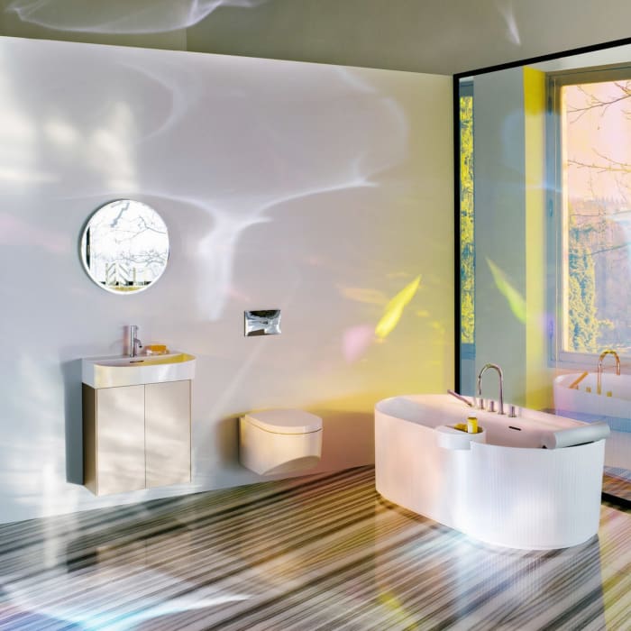 LAUFEN Sonar Waschtischunterbau 98 x 24 x 60 cm mit 2 Türen