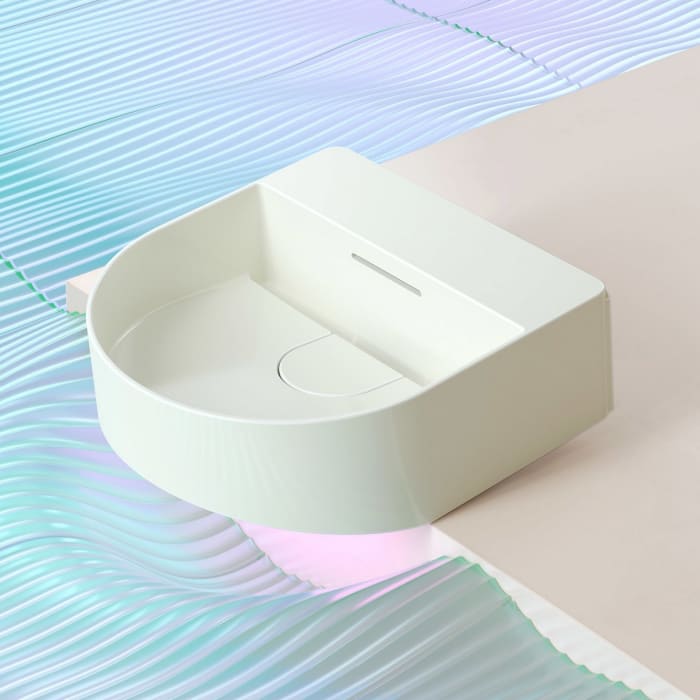 LAUFEN Sonar Handwaschbecken 41 x 42 cm, ohne Hahnloch