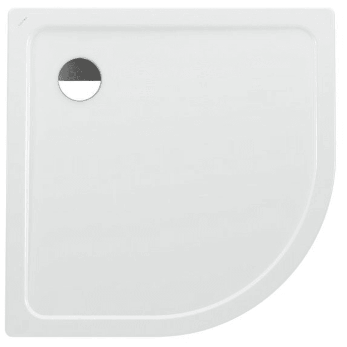 LAUFEN Platina Viertelkreis Duschwanne 90 x 90 x 2,5 cm ohne Antislip