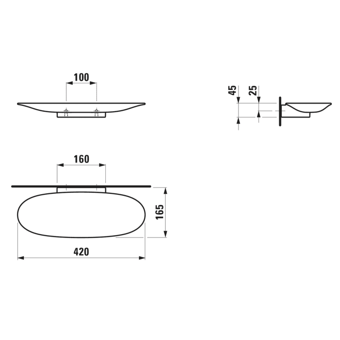LAUFEN The New Classic Ablage