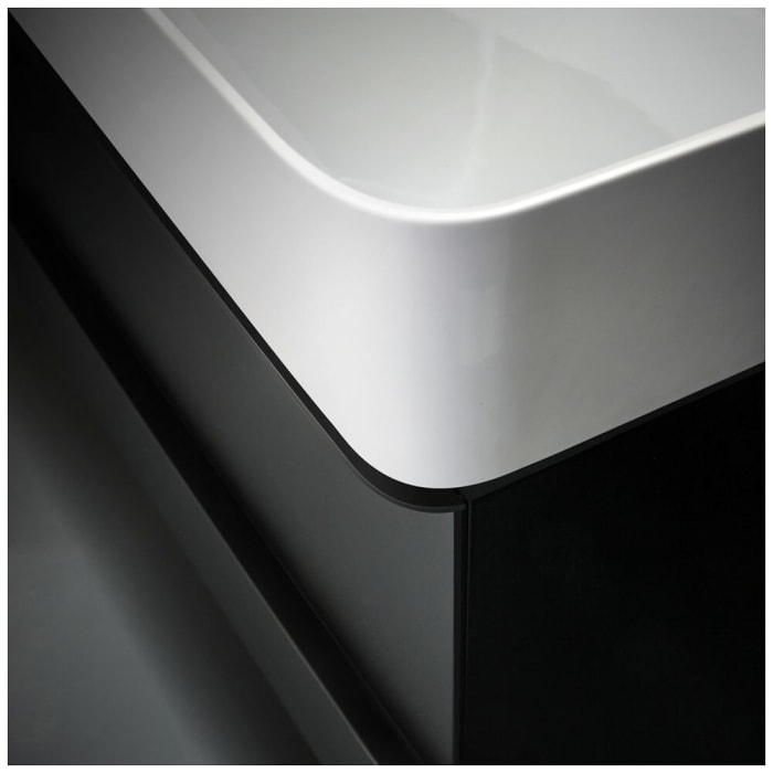 LAUFEN Val Aufsatzwaschtisch 65 x 42 cm ohne Hahnloch, mit Überlauf