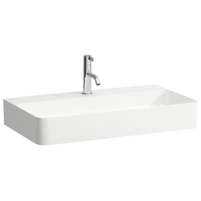 LAUFEN Val Aufsatzwaschtisch 75 x 42 cm mit 1 Hahnloch, ohne Überlauf
