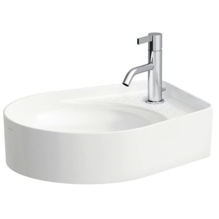 LAUFEN Val Waschtisch-Schale 50 x 40 cm mit 1 Hahnloch, ohne Überlauf