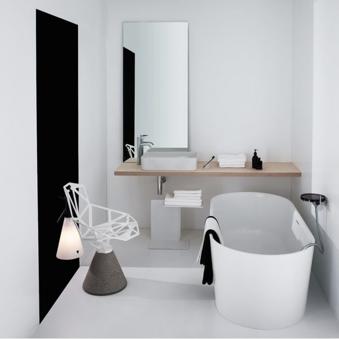 LAUFEN Val Waschtisch-Schale 55 x 36 cm ohne Hahnloch, ohne Überlauf