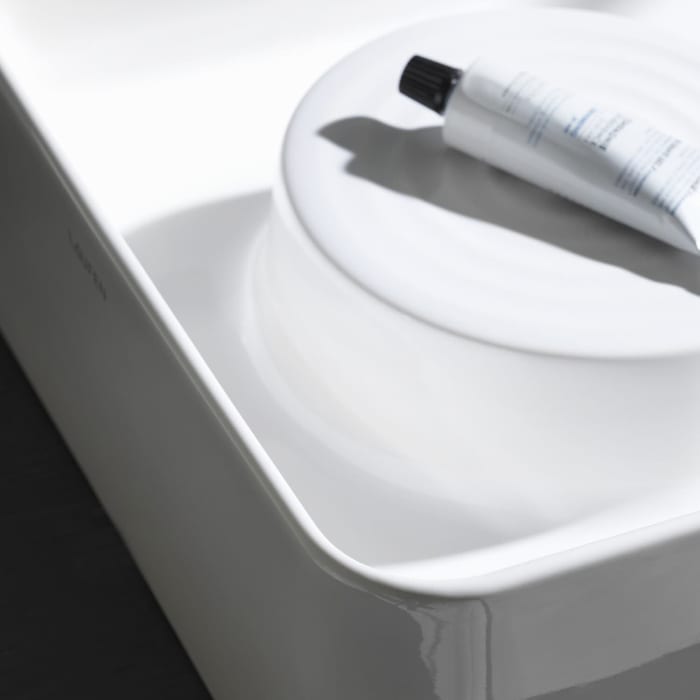 LAUFEN Val Waschtisch-Schale 55 x 36 cm ohne Hahnloch, ohne Überlauf