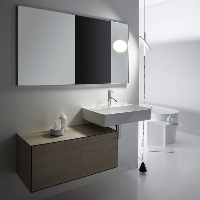 LAUFEN Val Waschtisch, unterbaufähig 65 x 42 cm mit 1 Hahnloch, ohne Überlauf