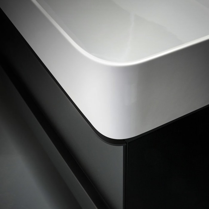 LAUFEN Val Waschtisch, unterbaufähig 75 x 42 cm ohne Hahnloch, ohne Überlauf