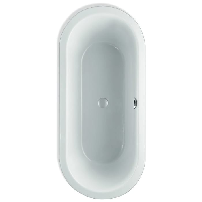 Mauersberger Oval-Badewanne Crispa Duo 185 x 95 cm