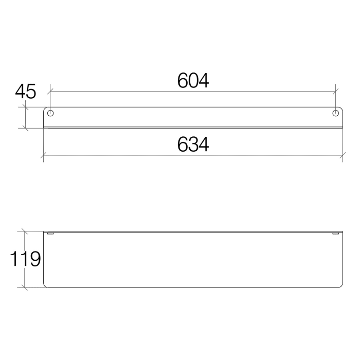 Living R Ablage 63 cm