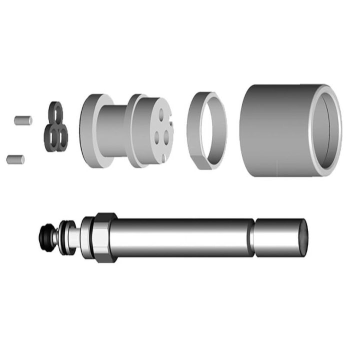 Loft 2.0 Verlängerungsset zu Einhand-Wannenbatterie Unterputz