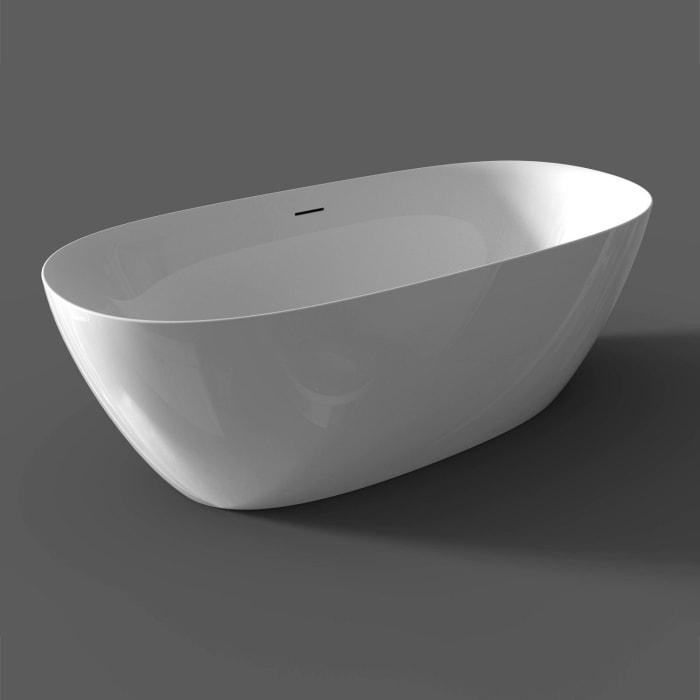 Home freistehende Badewanne 170 x 80 cm