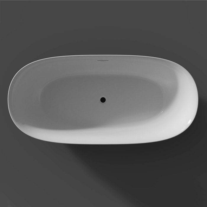 Home freistehende Badewanne 170 x 80 cm