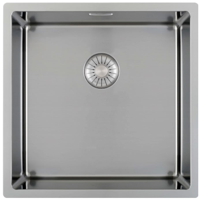 Living Kitchen Edelstahl Küchenspüle 59 x 50 cm