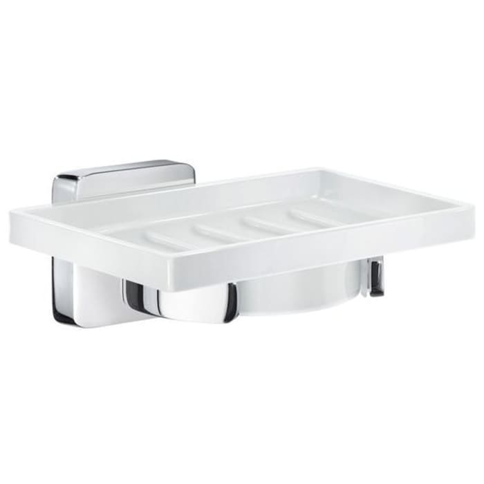 Ice Seifenschalenhalter mit Schale aus Porzellan