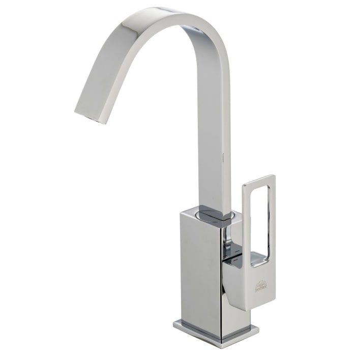 Pure 2.0 Einhebel-Waschtischbatterie mit gebogenem Auslauf, ohne Ablaufgarnitur