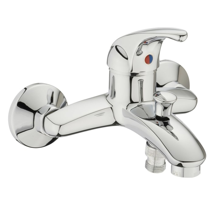 Basic 2.0 Einhebel-Wannenbatterie Aufputz