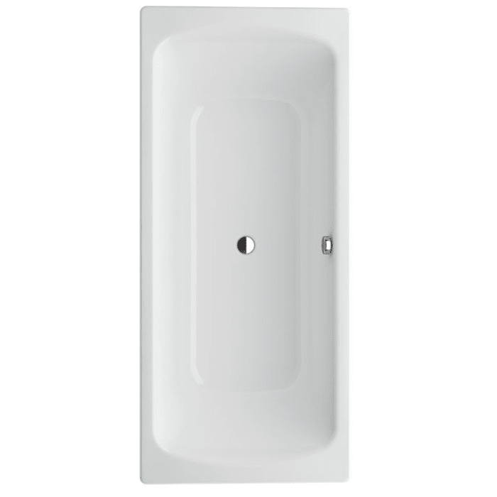 Steel Duo 170 Rechteck-Stahlbadewanne 170 x 75 cm