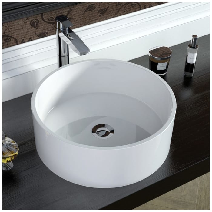 Architekt 200 Aufsatzwaschtisch 43 cm, ohne Hahnloch