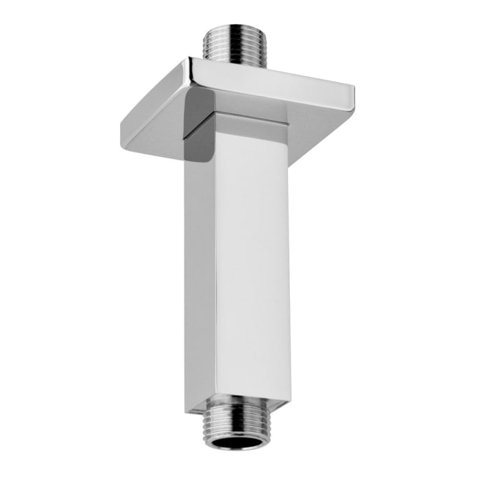 House Brausearm eckig für Deckenmontage 12 cm