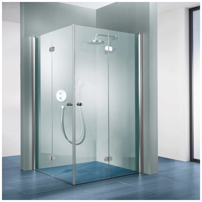 Steinkamp Living Eckeinstieg Drehfalttür 100 x 100 x 200 cm inkl. easypearl