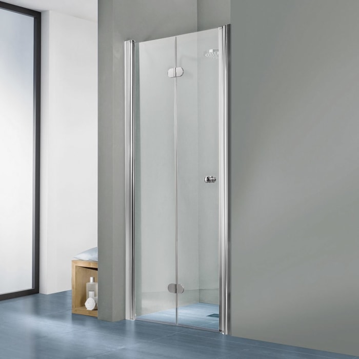 Steinkamp Living Drehfalttür in Nische 90 x 200 cm Anschlag links inkl. easypearl, mittig mattiert