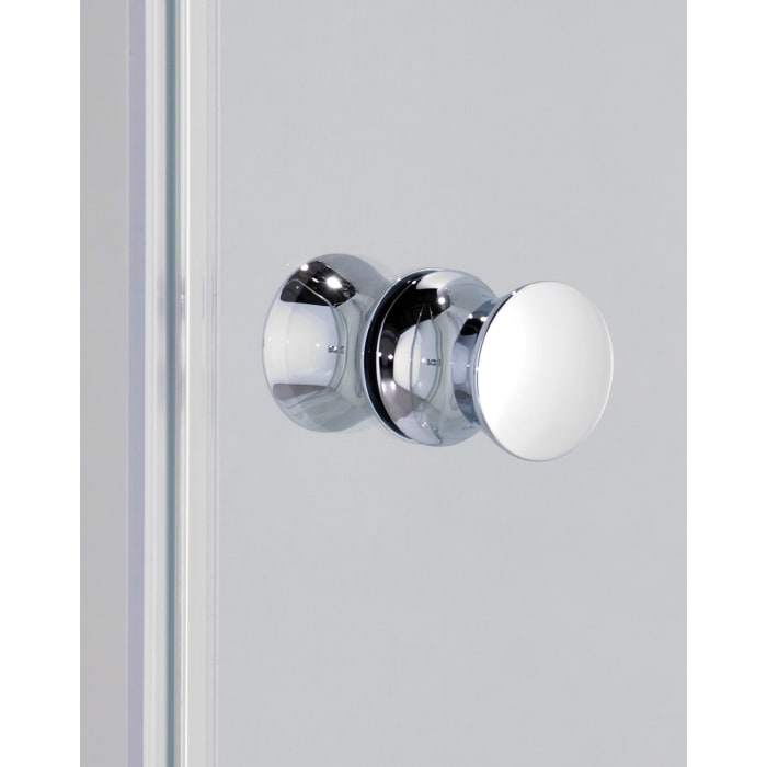 Steinkamp Living Runddusche 3-teilig 100 x 100 cm Radius 55 cm Anschlag links inkl. easypearl