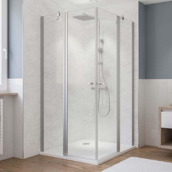 Classic-Line Eckeinstieg 4-teilig 100 x 100 x 190 cm