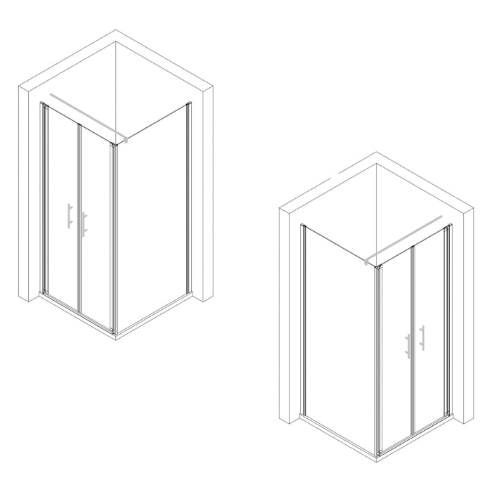 Classic-Line Pendeltür 80 x 190 cm