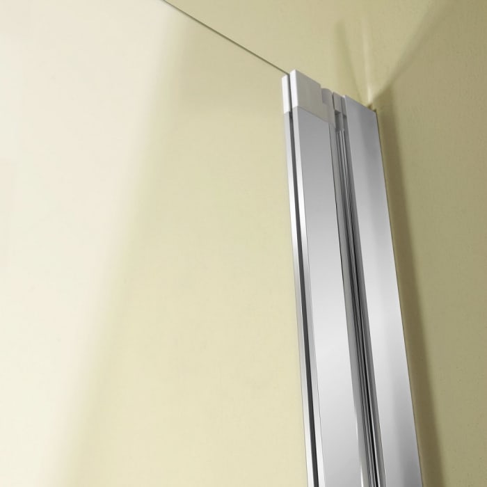 Classic-Line Runddusche 4-teilig 90 x 90 x 190 cm Radius 55 cm