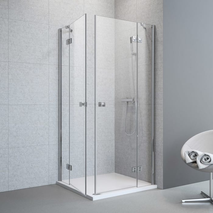 Planplus Eckeinstieg 80 x 80 x 192,8 cm