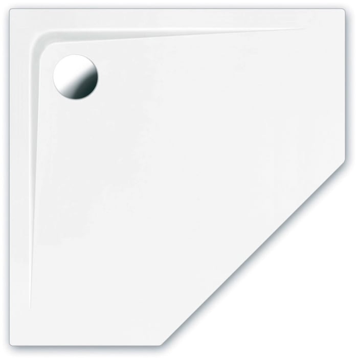 Steinkamp Plan Fünfeck Duschwanne 90 x 90 cm