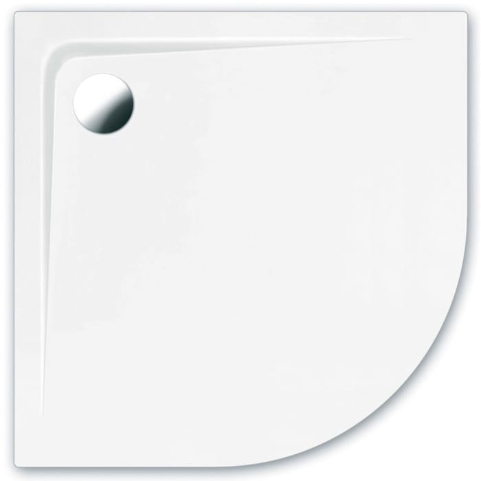 Steinkamp Plan Viertelkreis-Duschwanne 90 x 90 cm superflach