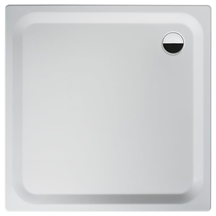 Steel Plan Stahl-Duschwanne superflach 80 x 80 x 2,5 cm