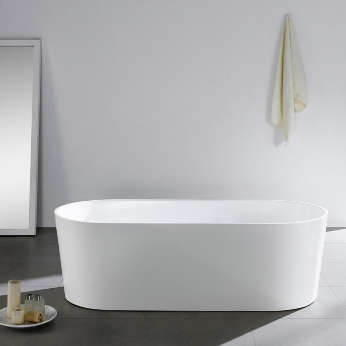 Steinkamp Loft freistehende Ovalbadewanne 168 x 80 cm