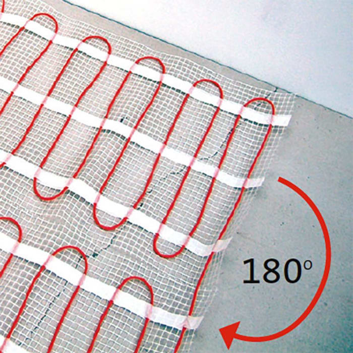 Elektro-Flächenheizung Unter-Fliesen 6 m²