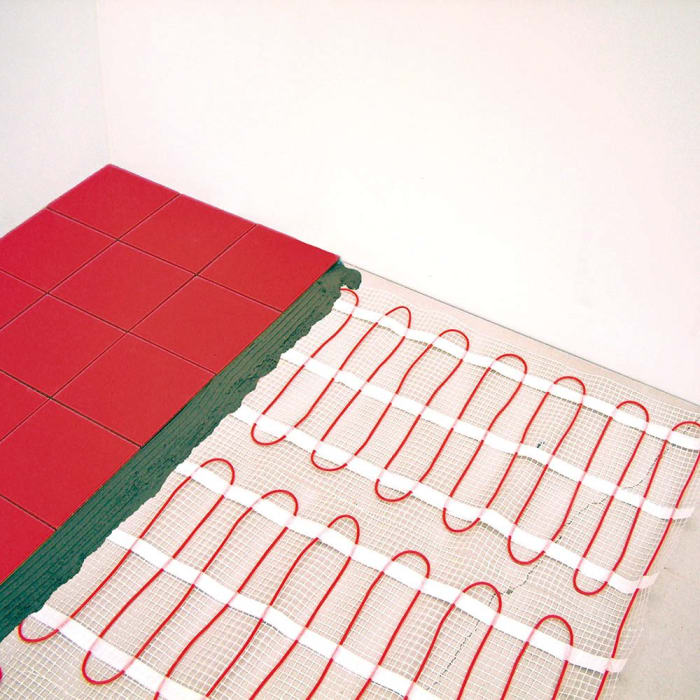 Elektro-Flächenheizung Unter-Fliesen 7 m²
