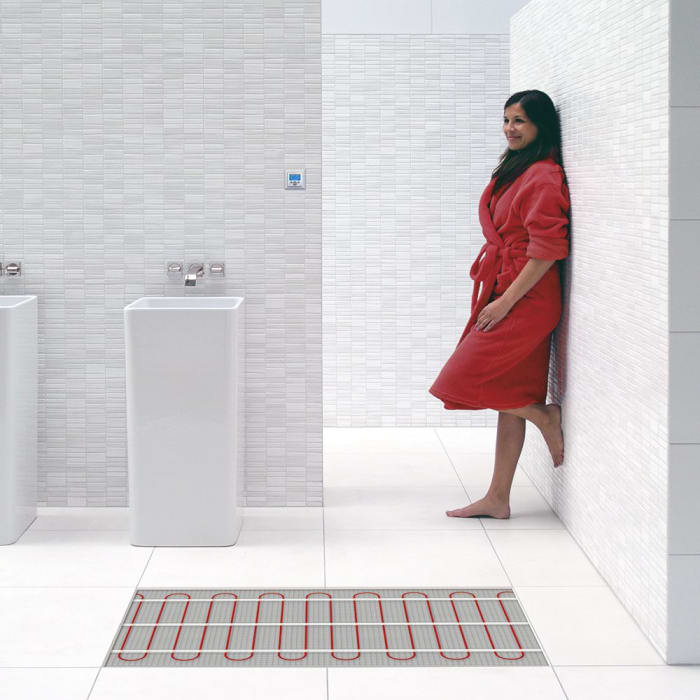 Elektro-Flächenheizung Unter-Fliesen 5 m²