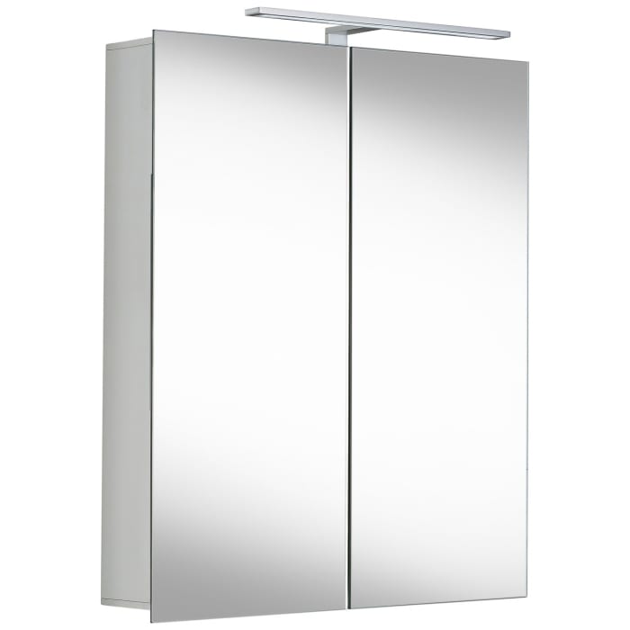 Alu 100 LED Spiegelschrank S60