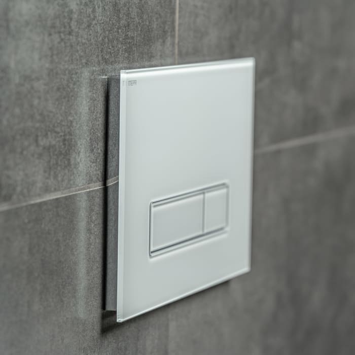 MEPA MEPAorbit Betätigungsplatte 2-Mengen Spültechnik mit Design-Oberfläche