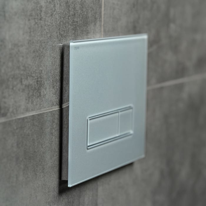 MEPA MEPAorbit Betätigungsplatte 2-Mengen Spültechnik mit Design-Oberfläche