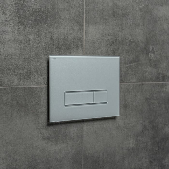 MEPA MEPAorbit Betätigungsplatte 2-Mengen Spültechnik mit Design-Oberfläche